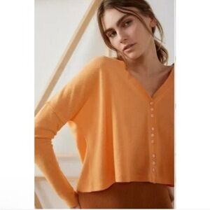 Urban Outfitters Orange Cardigan